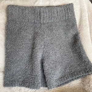 SKIMS COZY KNIT SHORTS SIZE SMALL COLOR SMOKE
